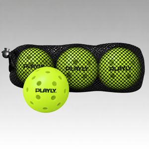 Playly Banger Hard Surface Pickleballs 3 Pack