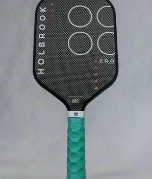 Custom Holbrook  Pro - Aero Metallic T 16mm - Pickleball Paddle - Hesacore Grip - Black Carbon