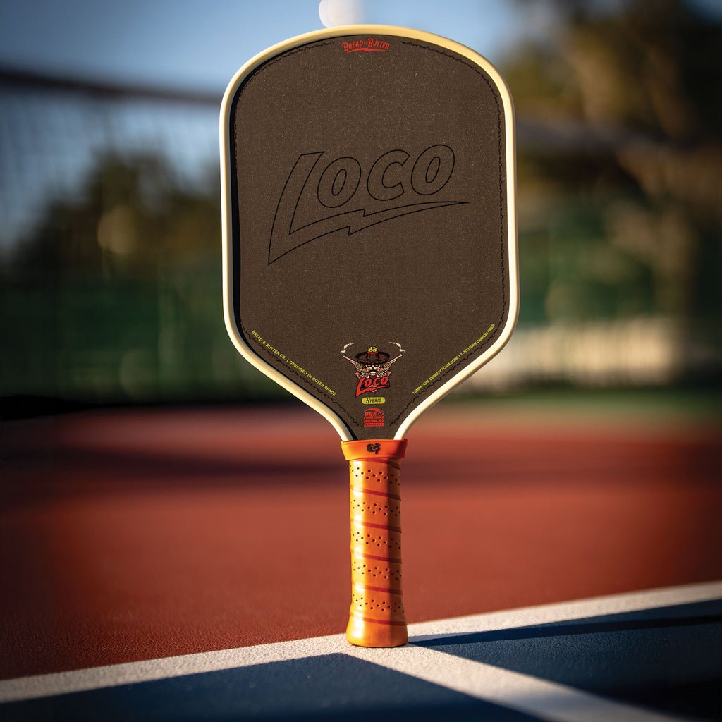 Bread & Butter LOCO Hybrid 16mm Paddle – Spinwave Pickleball Inc.