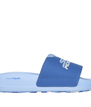 SKECHERS Hyper Slide Revive Women Pickleball Sandals Blue 172067/LTBL