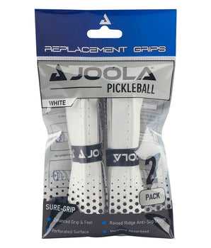 JOOLA Replacement White Ridge Grip (2 Pack)