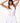 ROME 'JORJA' MESH BUBBLE DRESS - WHITE - Spinwave Pickleball Inc.