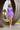 LONDON LOW-ZIP CORSET DRESS - PURPLE REIGN - Spinwave Pickleball Inc.