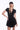 RIO SKIRT - BLACK - Spinwave Pickleball Inc.