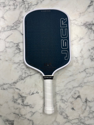 Honolulu Pickleball Company J6CR Blue Grit Pickleball Paddle — Spinwave Certified Pre-Owned (Mint)