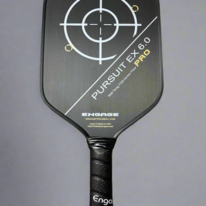 ENGAGE Pursuit Pro EX 6.0 Pickleball Paddle  I  Raw T700 Carbon Fiber  I  Blemished