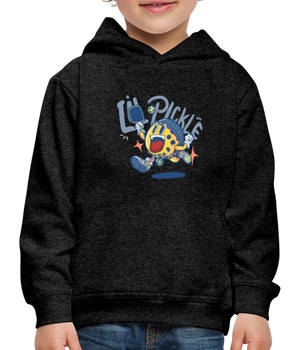 Lil Pickle Premium Kids Hoodie - charcoal grey