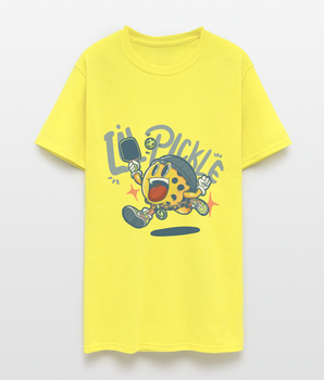 Lil Pickle Men’s T-Shirt - neon yellow