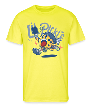 Lil Pickle Men's T-Shirt - neon yellow