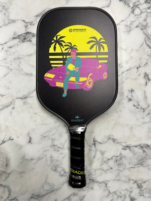Spinwave Pickleball x DIADEM Rush Limited Edition 16mm Pickleball Paddle — Spinwave Certified Pre-Owned (Mint)