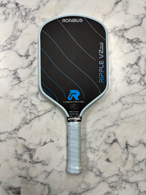 RONBUS Ripple V2 R1.14 Pickleball Paddle — Spinwave Certified Pre-Owned (Mint)