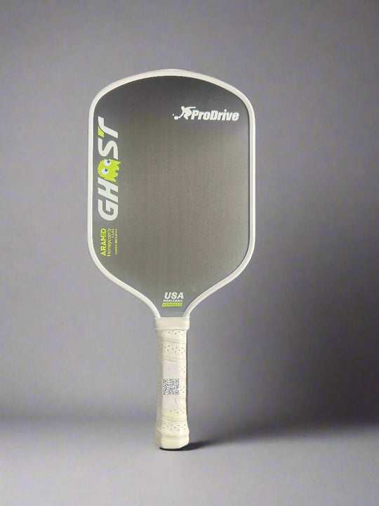 ProDrive Ghost Raw Carbon Pickleball Paddle 16mm - Spinwave Pickleball Collaboration