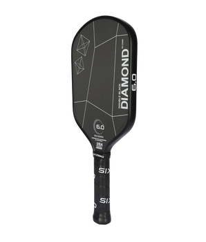 Six Zero Double Black Diamond Control Pickleball Paddle 15mm - Elongated