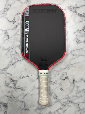 JOOLA Ben Johns Perseus Pro V Blaze Red 14mm Pickleball Paddle — Spinwave Certified Pre-Owned (Excellent)