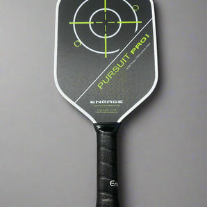 ENGAGE Pursuit Pro1 Power Series Pickleball Paddle Raw T700 Carbon Fiber - Blemished - Green