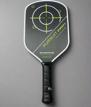 ENGAGE Pursuit Pro1 Power Series Pickleball Paddle Raw T700 Carbon Fiber - Blemished - Green