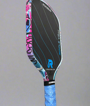 Custom RONBUS Ripple V2 14mm Pickleball Paddle - Hesacore Grip - Graffiti - Spinwave Pickleball Inc.