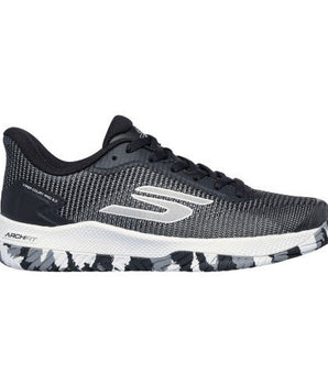 Skechers Viper Court Pro 2.0 Shoe - Women's - Black/White - Spinwave Pickleball Inc.