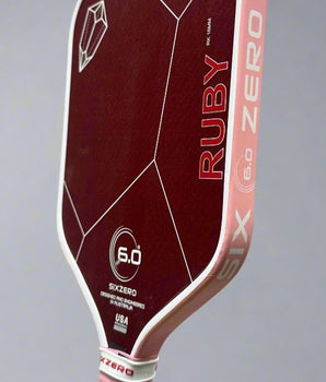 Custom Six Zero Ruby Pickleball Paddle - Hesacore Grip - Miss Piggy