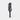 Luzz Swallow Glider 2026 Hybrid Paddle standing upright at a right-angled front view, silver-gray edge with a cloud pattern along the upper section.