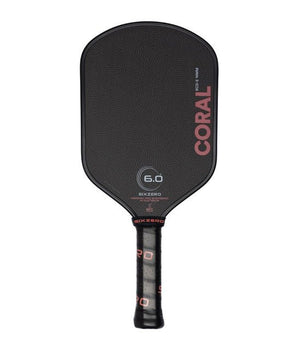 Six Zero Pickleball Paddles | Coral Hybrid & More | Spinwave