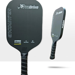 ProDrive Encounter Raw Carbon Pickleball Paddle 16mm