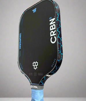 Custom CRBN Wave Genesis - Trufoam Waves Pickleball Paddle - Hesacore Grip - Riptide - Spinwave Pickleball Inc.