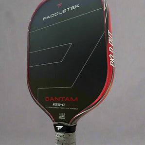 Custom Paddletek ESQ-C Pickleball Paddle - Hesacore Grip - BRED