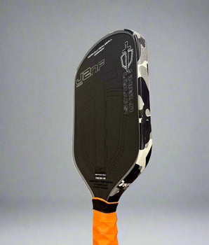 Custom HONOLULU Pickleball Company Sword & Shield J2NF - Orange Camo - Spinwave Pickleball Inc.