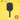 Luzz Minions Cannon2 M1 16mm pickleball paddle, yellow face with Luzz logo and UPA-A and USAP certification marks