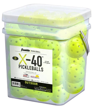 FRANKLIN X-40 Outdoor Pickleballs 36 Pack