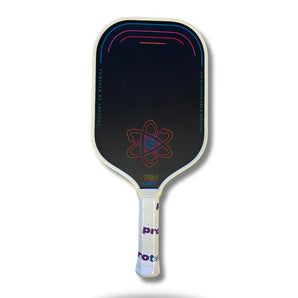 Proton Series Three - Raw Carbon 15mm Pickleball Paddle - White