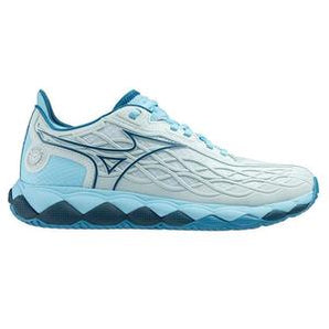 MIZUNO Wave Enforce Tour AC Women Pickleball Tennis Shoes Blue Glow and Sailor Blue