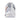 Mizuno Wave Exceed Tour 7 AC Men's court shoe in White/Insignia Blue — heel view