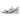 Mizuno Wave Exceed Tour 7 AC Men's court shoe in White/Insignia Blue — lateral side view