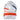 Mizuno Wave Exceed Court AC Men's tennis shoe in White/Insignia Blue — heel view