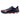 Mizuno Wave Exceed Court AC Men's tennis shoe in Beacon Blue/Lava Orange — lateral side view