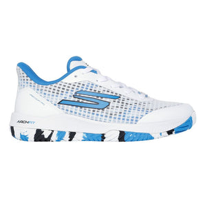 SKECHERS Viper Court Pro Women's Pickleball Shoes White/Blue 172609