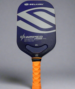 Custom SELKIRK Amped Pro Invikta Pickleball Paddle - Hesacore Grip - Purple Haze