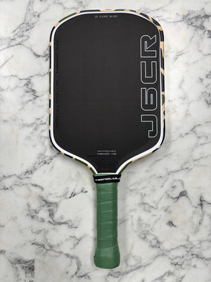 Honolulu Pickleball Company Sword & Shield J6CR Elongated Pickleball Paddle — Spinwave Certified Pre-Owned (Mint)