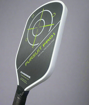 ENGAGE Pursuit Pro1 Power Series Pickleball Paddle Raw T700 Carbon Fiber - Blemished - Green