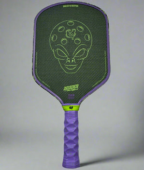 Custom Bread & Butter Invader 16mm Pickleball Paddle - Hesacore - Purple Haze