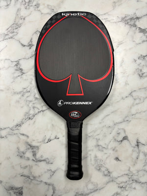 ProKennex Kinetic Black Ace Ovation Pickleball Paddle — Spinwave Certified Pre-Owned (Mint)