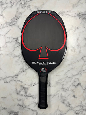 ProKennex Kinetic Black Ace Ovation Pickleball Paddle — Spinwave Certified Pre-Owned (Mint)