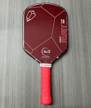 Six Zero Ruby Infinity Pickleball Paddle 16mm - USED