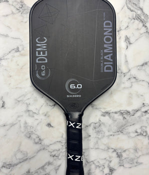 DEMO Six Zero Double Black Diamond Control Pickleball Paddle 16mm - Spinwave Pickleball Inc.