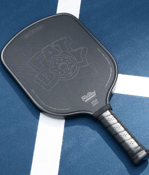 Bread & Butter Fat boy 16mm Pickleball Paddle - Black - Spinwave Pickleball Inc.