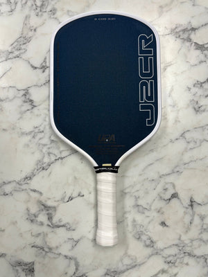 Honolulu Pickleball Company Sword & Shield J2CR Blue Grit Pickleball Paddle — Spinwave Certified Pre-Owned (Mint)