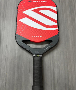 Selkirk LUXX Control Air Invikta With InfiniGrit - Red - USED - Spinwave Pickleball Inc.