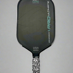 Custom GEARBOX Pro Ultimate Elongated 16mm - Pickleball Paddle - Hesacore Grip - Panda